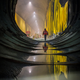 Image for article titled A Colossal Yellow Cave Taking Shape Beneath Manhattan